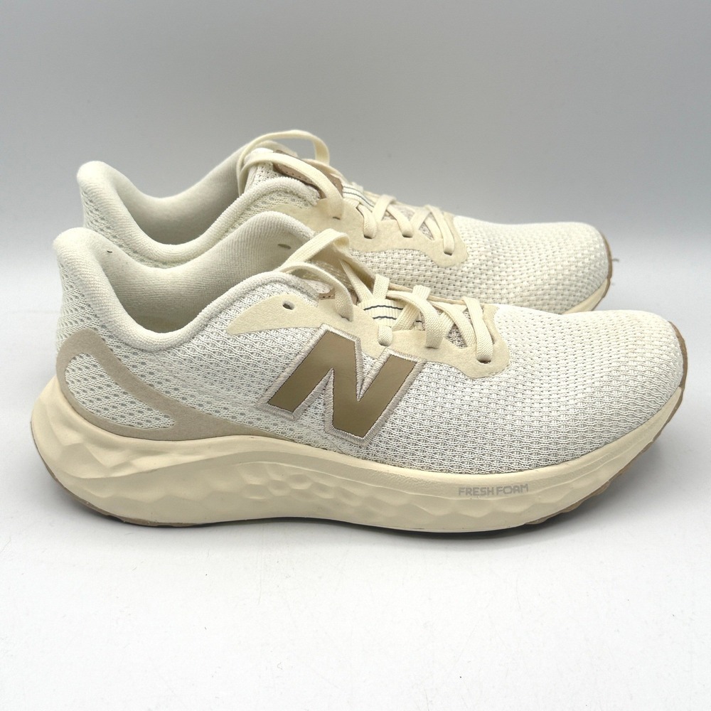 New Balance Fresh Foam Arishi v4 Women 6.5 Beige Running Shoes WARISRA4